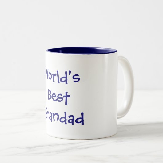 世界最高ののマグカップ ツートーンマグカップ (正面右)