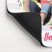 世界最高のの七薄紫フローラ母の日の写真 マウスパッド (コーナー)