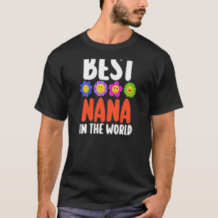 世界最高のの中のウォメンズナナ祖母 Tシャツ
