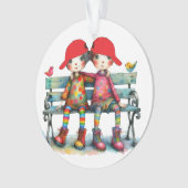 世界最高のの兄弟 オーナメント (正面)