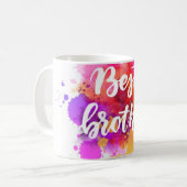 世界最高のの兄弟 コーヒーマグカップ (正面左)