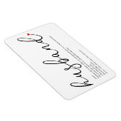 世界最高のの夫の定義 マグネット (右側)