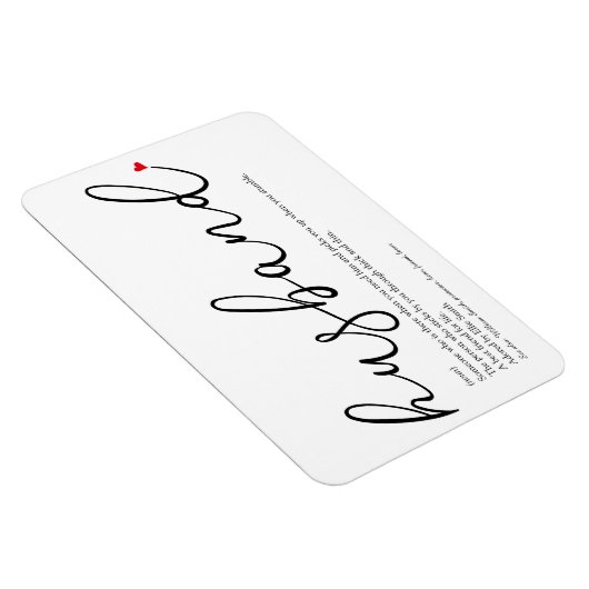 世界最高のの夫の定義 マグネット (右側)