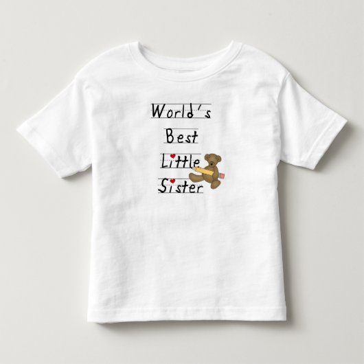 世界最高のの妹 トドラーTシャツ (正面)