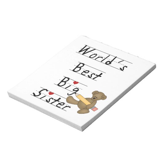 世界最高のの姉妹贈り ノートパッド (回転)