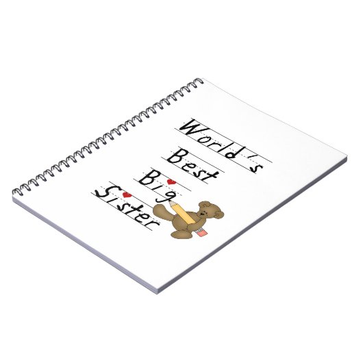 世界最高のの姉妹贈り ノートブック (左側)