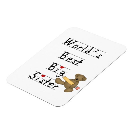 世界最高のの姉妹贈り マグネット (左側)