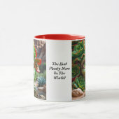 "世界最高のの植物性の母親" | コーヒーマグ マグカップ (中央)