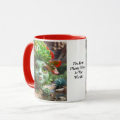 "世界最高のの植物性の母親" | コーヒーマグ マグカップ (正面左)