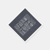 世界最高のの母のために |ナプキン スタンダードカクテルナプキン (角)