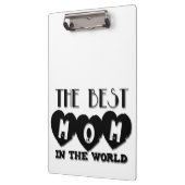 世界最高のの母の日のクリップボードの母 クリップボード (左)