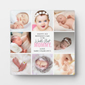 『世界最高のの母の日の記念品』 フォトプラーク (正面)