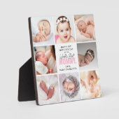 『世界最高のの母の日の記念品』 フォトプラーク (正面)