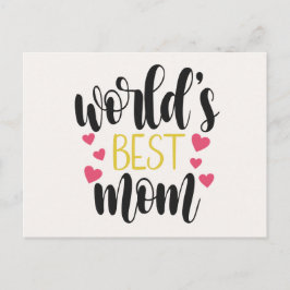世界最高のの母の日 |はがき ポストカード