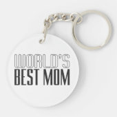 世界最高のの母の日|キーチェーン キーホルダー (裏面)