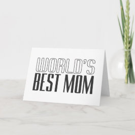 世界最高のの母の日|グリーティングカード カード