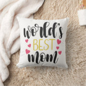 世界最高のの母の日|装飾用クッション クッション (ブランケット)