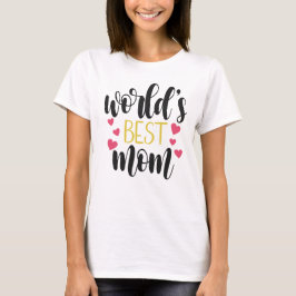 世界最高のの母の日| tシャツ