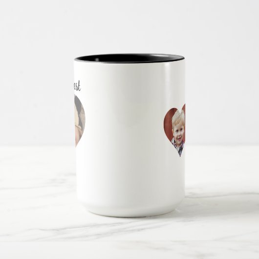 世界最高のの母パーソナライズされた マグカップ (中央)