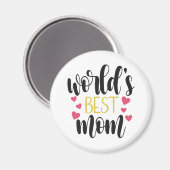 世界最高のの母母の日 |マグネット マグネット (正面/裏面)
