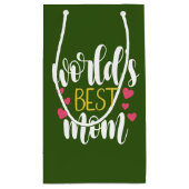 世界最高のの母母の日 |抱き枕 スモールペーパーバッグ (裏面)