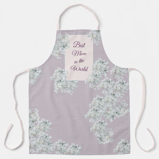 世界最高のの母 エプロン (正面)