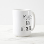 世界最高のの母 コーヒーマグカップ (正面右)