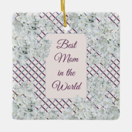 世界最高のの母 セラミックオーナメント