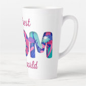 世界最高のの母 |母の日コーヒー カフェラテマグ (右)