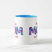 世界最高のの母 |母の日コーヒー マグカップ (中央)