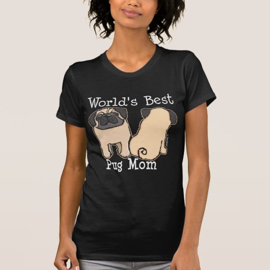 世界最高のの母 Tシャツ (正面)
