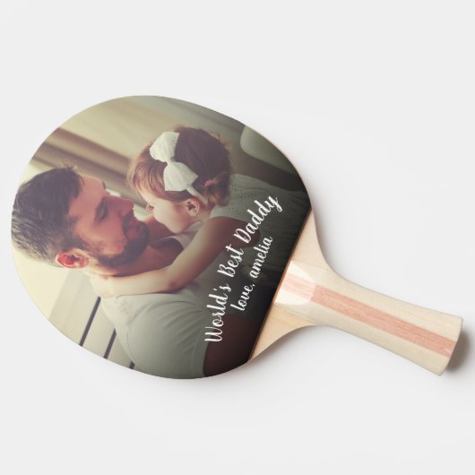 世界最高のの父の日の写真 卓球ラケット (横)