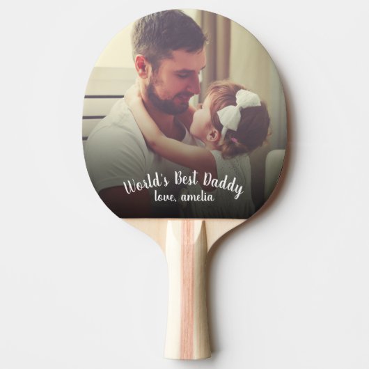 世界最高のの父の日の写真 卓球ラケット (正面)