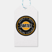 世界最高のの父を意味する ギフトタグ (裏面)