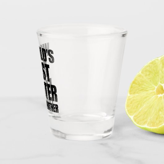世界最高のの父を意味する ショットグラス (右)