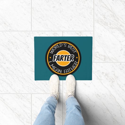 世界最高のの父を意味する ドアマット (室内)