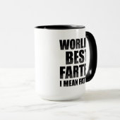 世界最高のの父を意味する マグカップ (正面右)