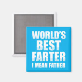 世界最高のの父を意味する マグネット (正面/裏面)
