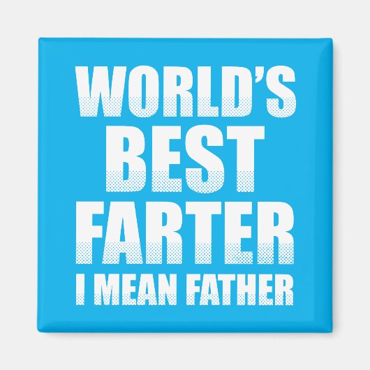 世界最高のの父を意味する マグネット (正面)