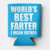 世界最高のの父を意味する 缶クーラー (正面)