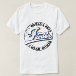 世界最高のの父日はパパの父おもしろいの日を意味する Tシャツ