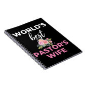 世界最高のの牧師の妻 ノートブック (右側)
