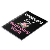 世界最高のの牧師の妻 ノートブック (左側)