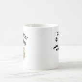世界最高のの猫母 コーヒーマグカップ (中央)