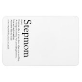 世界最高のの継母の定義 マグネット (横)