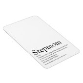 世界最高のの継母の定義 マグネット (右側)