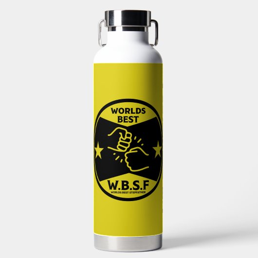 世界最高のの義父 ウォーターボトル (正面)