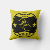 世界最高のの義父 クッション (裏面)