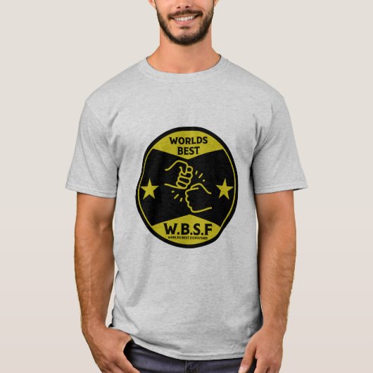 世界最高のの義父 Tシャツ (正面)