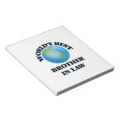 世界最高のの義理の兄弟 ノートパッド (アングル)